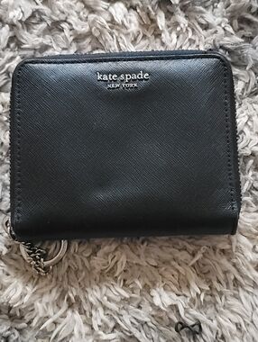 🖤💋 Kate Spade Saffiano Wallet Keychain! Cheap!